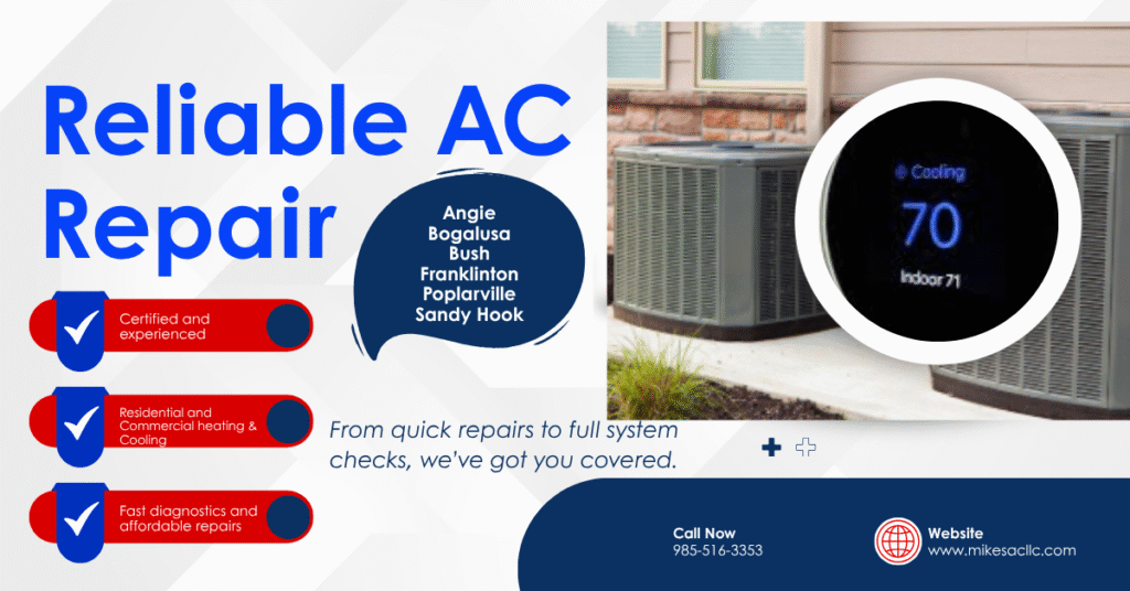 Heating System Repair in Angie Louisiana