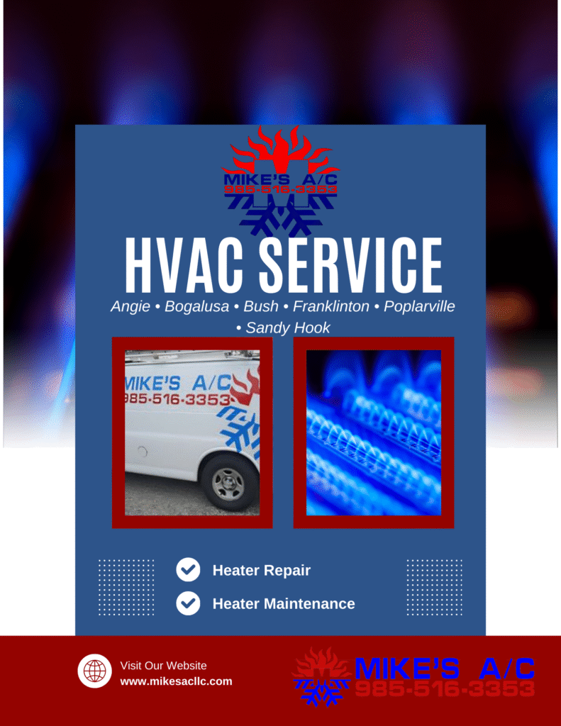 Heating System Repair in Bogalusa Louisiana