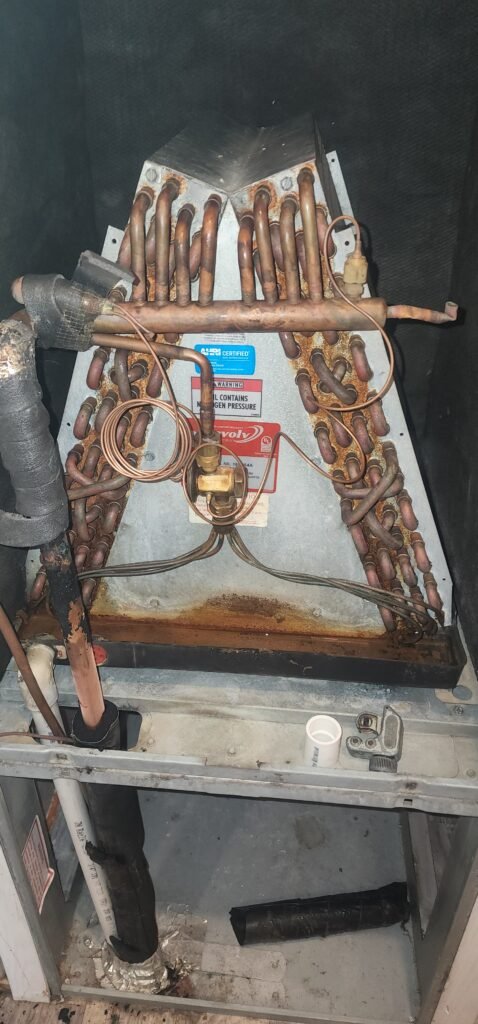 AC Repair in Angie LA mobile home evaporator coil