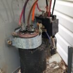 AC Repair in Bogalusa LA shorted dual capacitor