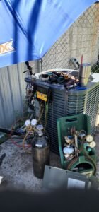 AC Repair in Bogalusa LA refrigerant pressure test