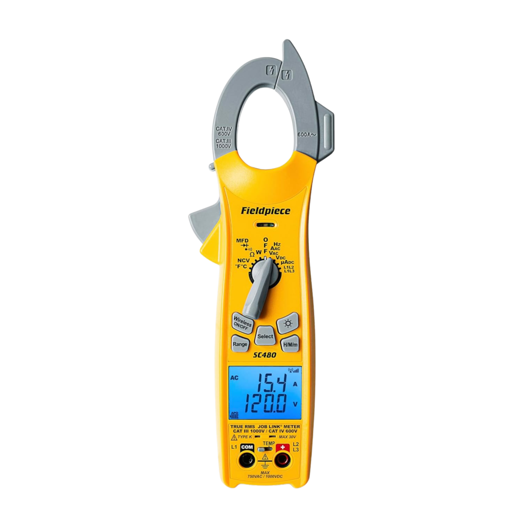 Fieldpiece SC480 Wireless Power Clamp Meter